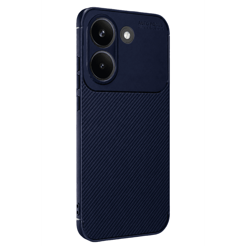 Newface Xiaomi Poco X8 Pro Auto Focus Karbon Kapak - Lacivert