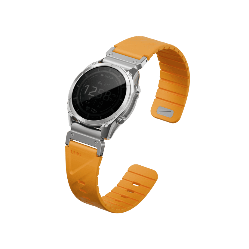 Uniq Watch 22mm Fluo Manyetik Kordon - Turuncu