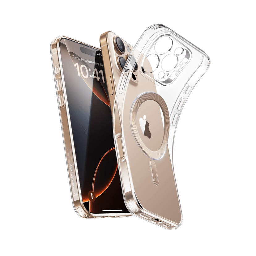 ESR Apple iPhone 16 Pro Max Zero Clear Magsafe Kapak - Çöl Titanyum