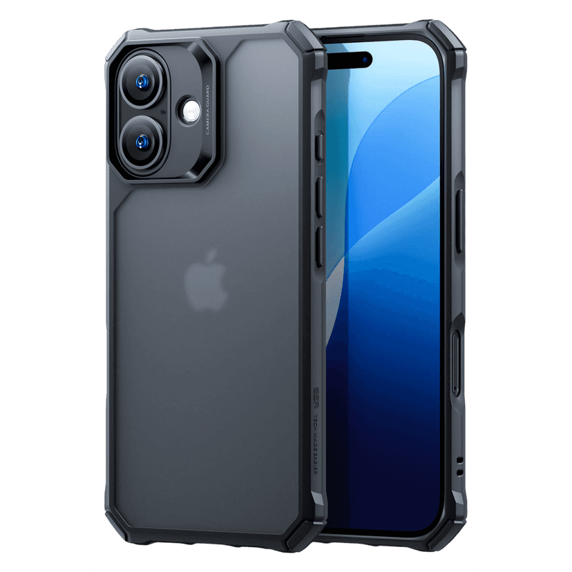 ESR Apple iPhone 16 Air Armor Kapak - Buzlu Siyah