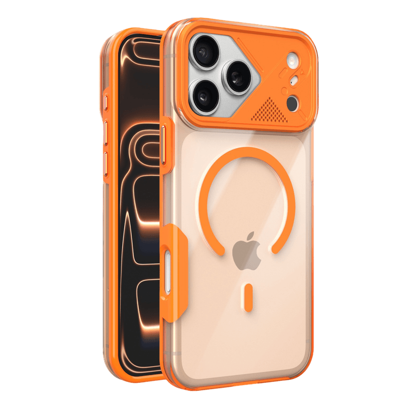 Joko Apple iPhone 17 Pro Max Zinko Magsafe Kapak - Turuncu
