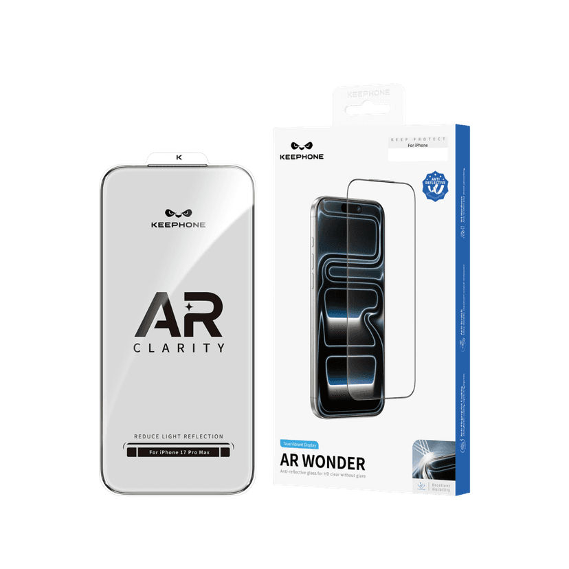 Keephone Apple iPhone 17 Pro AR Wonder Cam Ekran Koruyucu - Şeffaf