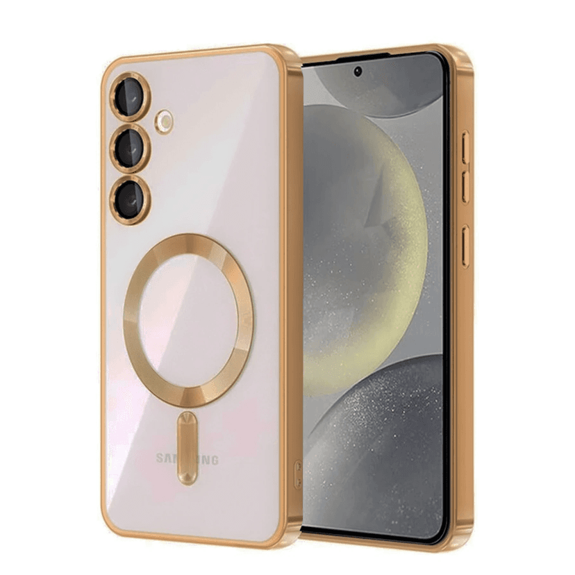Newface Samsung Galaxy S25 FE Kross Magneticsafe Kapak - Çöl Titanyum