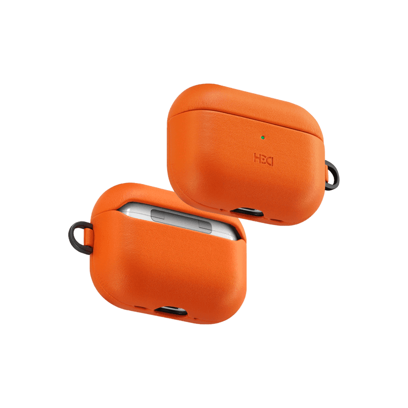 HDD Apple Airpods Pro 3 (3.nesil) HAP-01 Namib Magsafe Şarj Destekli Kılıf - Turuncu