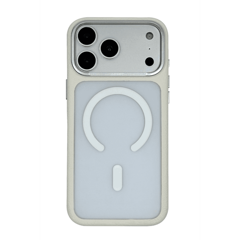 Santa Barbara Polo Racquet Club Apple iPhone 17 Pro Grant Magsafe Kapak - Beyaz