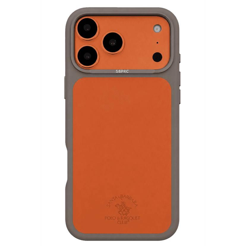 Santa Barbara Polo Racquet Club Apple iPhone 17 Pro Max Ula Magsafe Kapak - Turuncu