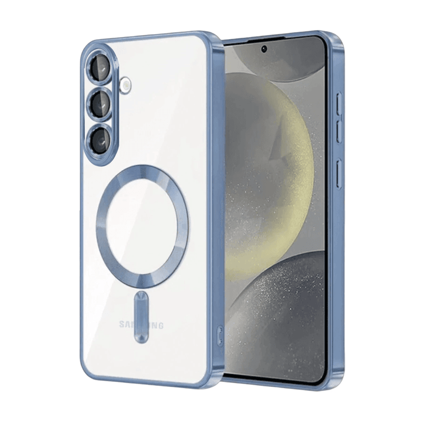 Newface Samsung Galaxy S25 FE Kross Magneticsafe Kapak - Sierra Blue