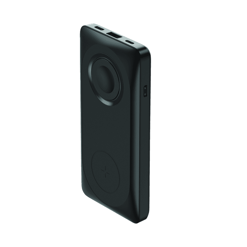Energea x Bazic GoPower Mag 10.000mAh MagSafe Uyumlu Kablosuz Powerbank - Siyah
