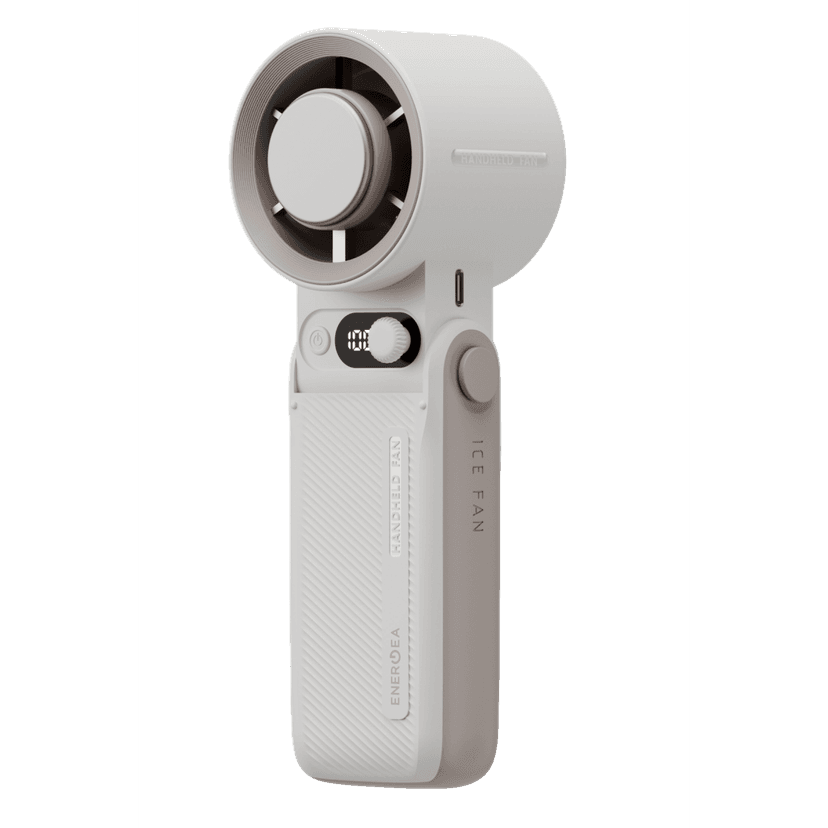 Energea Airmate Chill 6000mAh Şarjlı El Fanı - Kahverengi