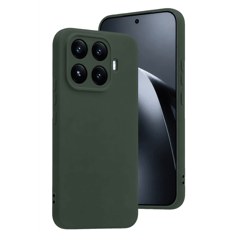 Newface Xiaomi Mi 17T Pro Nano içi Kadife Silikon - Koyu Yeşil