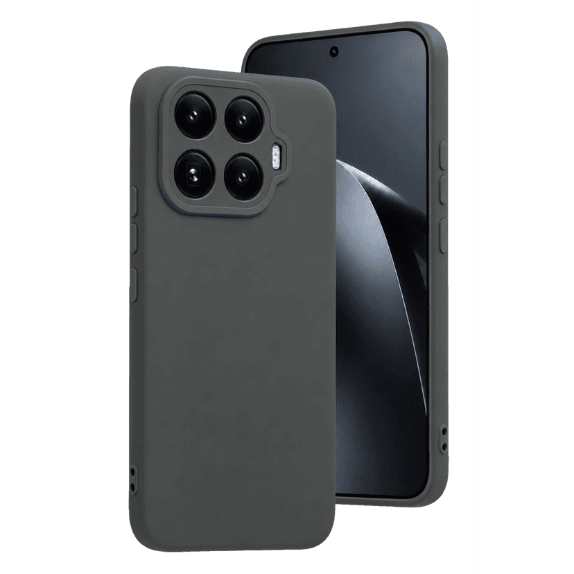Newface Xiaomi Mi 17T Nano içi Kadife Silikon - Gri