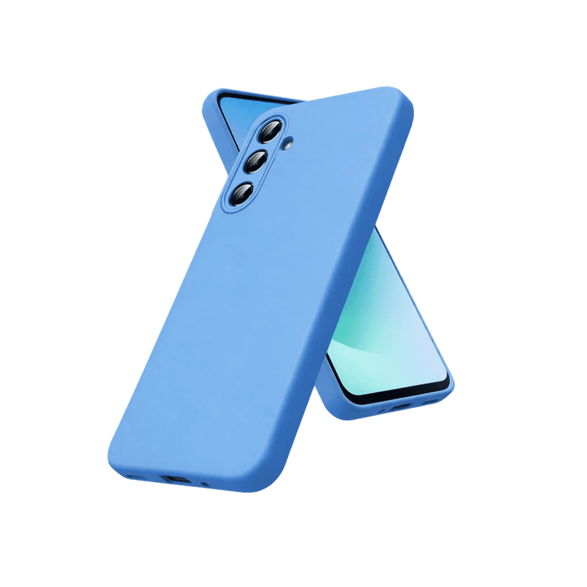 Newface Samsung Galaxy A27 5G Nano içi Kadife Silikon - Mavi