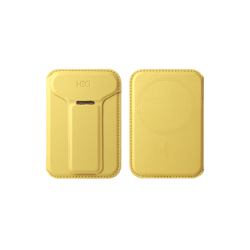 HDD HS-021 Stand Özellikli Magsafe Kartlık - Sarı