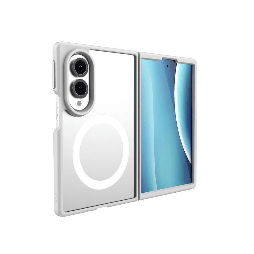Uniq Samsung Galaxy Z Fold 8 Veren Magsafe Kapak - Beyaz