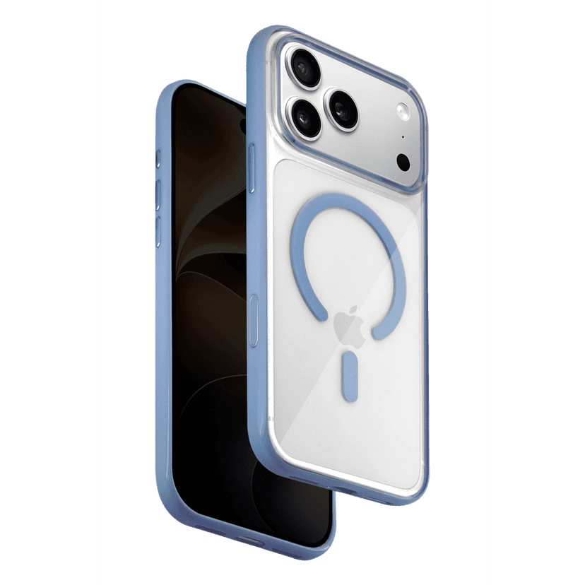HDD Apple iPhone 18 Pro HBC-421 Lya Magsafe Kapak - Açık Mavi