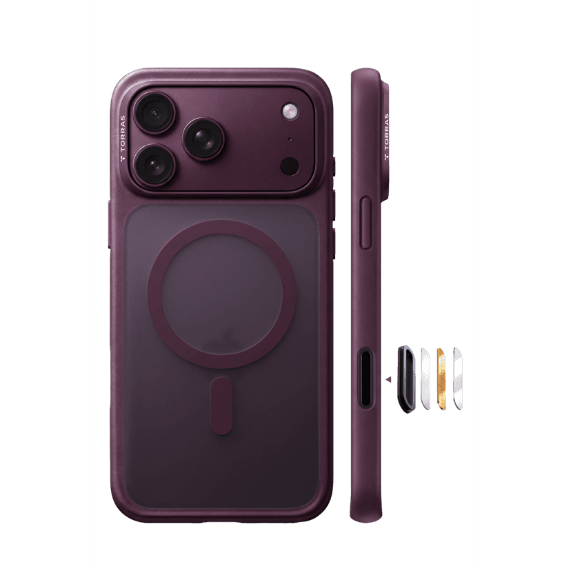Torras Apple iPhone 18 Pro Max Guardian Magsafe Kılıf - Bordo