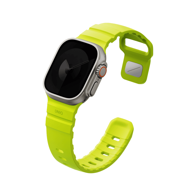 Uniq Apple Watch Ultra 49mm Alton Silikon Kordon - Açık Yeşil