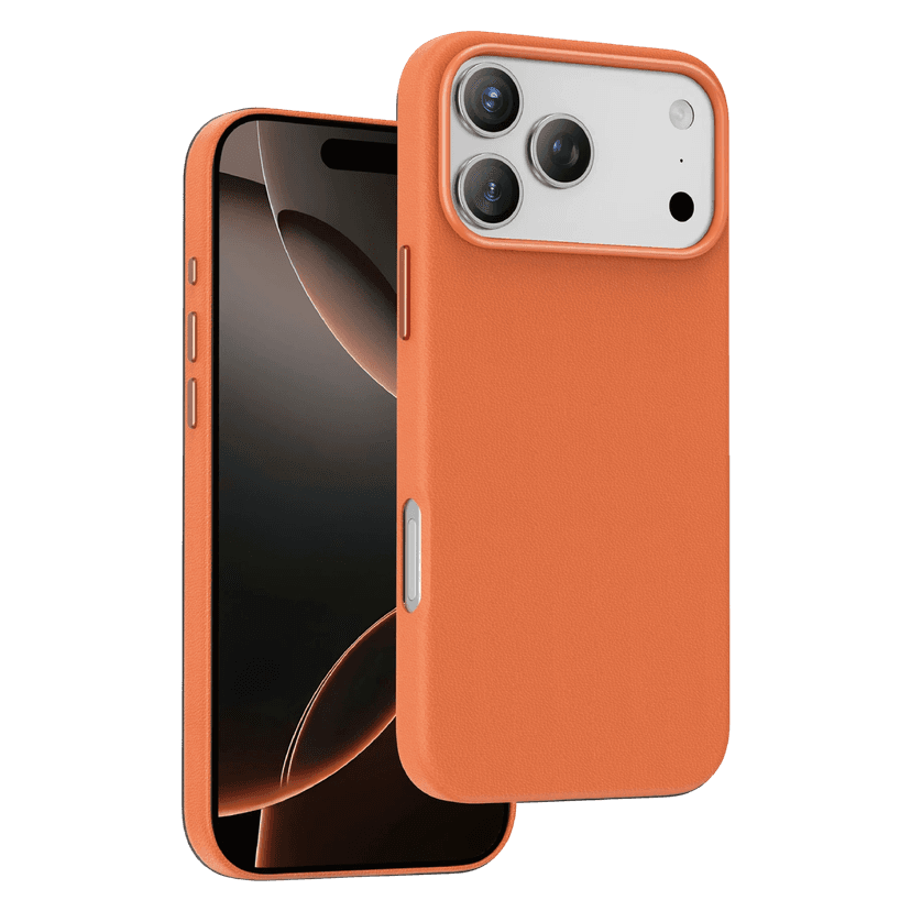 Keephone Apple iPhone 18 Pro Max Peekaboo Magsafe Kapak - Turuncu