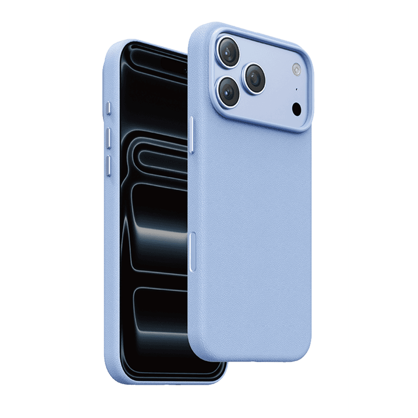 Keephone Apple iPhone 18 Pro Peekaboo Magsafe Kapak - Açık Mavi