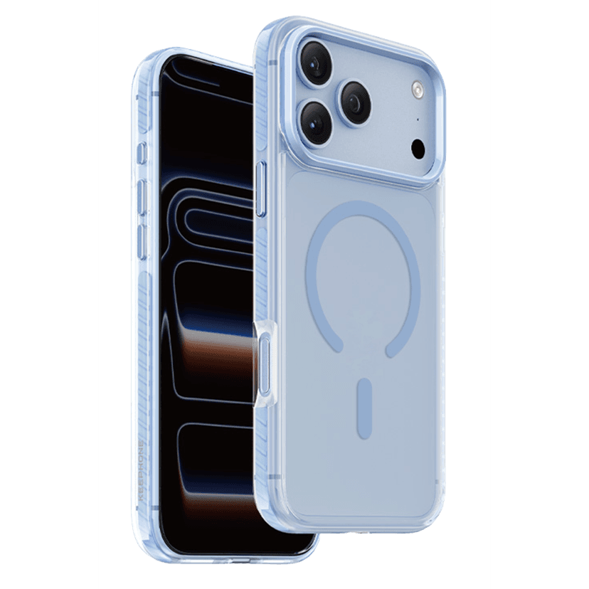 Keephone Apple iPhone 18 Pro Shockstar Magsafe Kapak - Açık Mavi