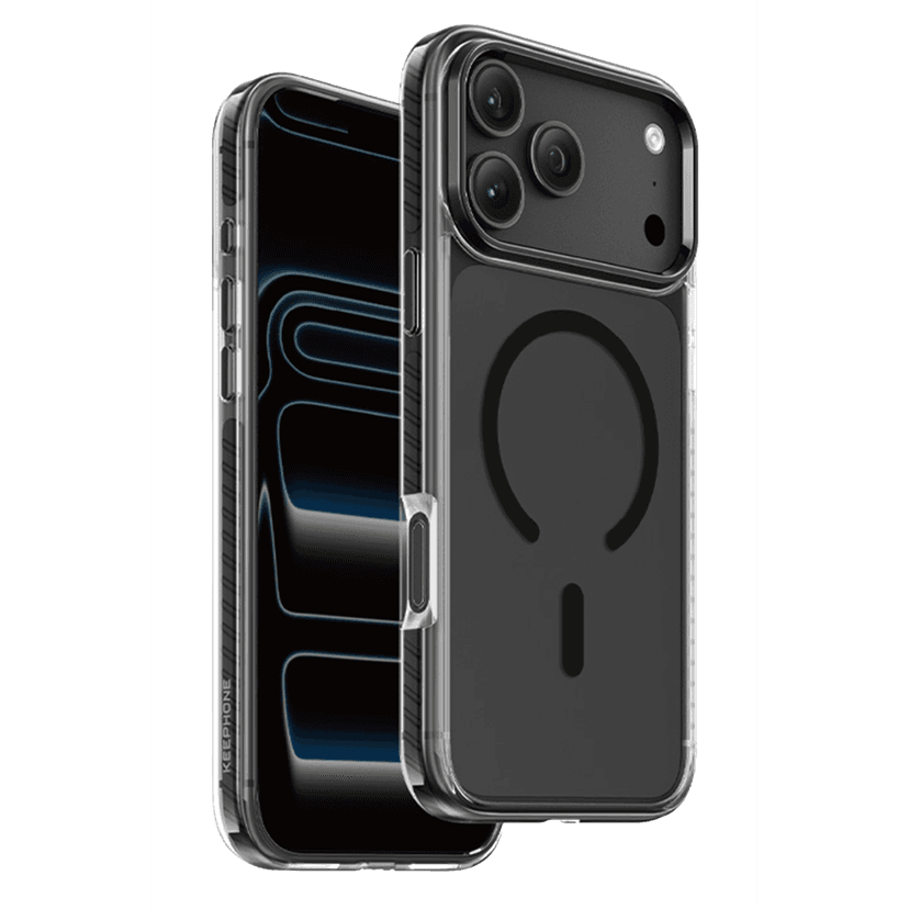 Keephone Apple iPhone 18 Pro Shockstar Magsafe Kapak - Siyah