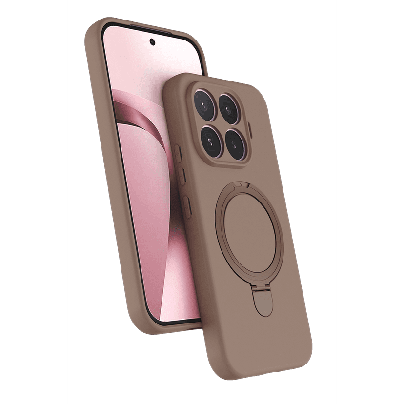 Newface Xiaomi Mi 17T Pro Regal Magsafe Standlı Kapak - Çöl Titanyum