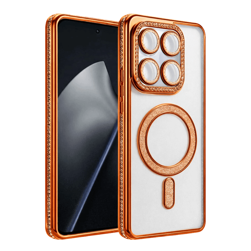 Newface Xiaomi Mi 17T Pro Joke Simli Magneticsafe Kılıf - Turuncu