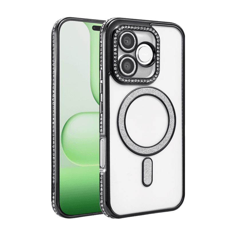 Newface Huawei Honor 600 Lite Joke Simli Magneticsafe Kılıf - Siyah