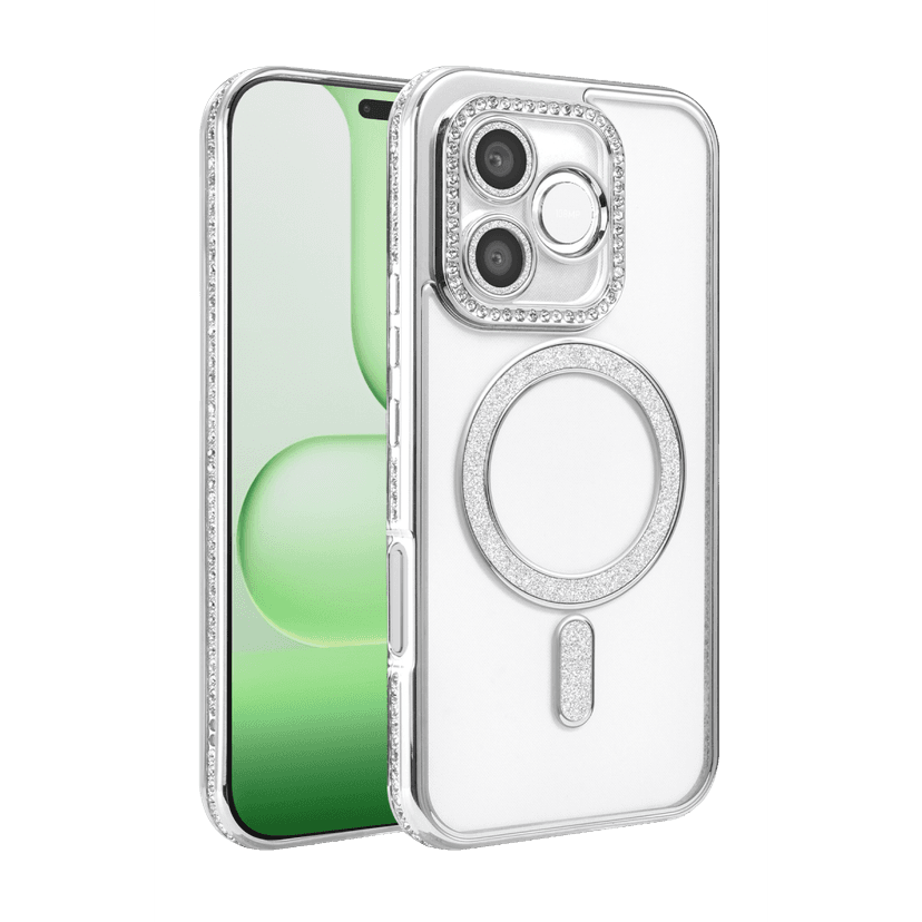 Newface Huawei Honor 600 Lite Joke Simli Magneticsafe Kılıf - Gümüş