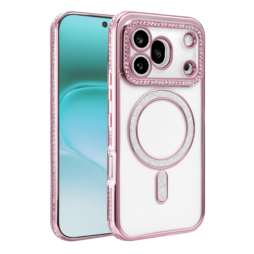 Newface Huawei Honor 600 Pro Joke Simli Magneticsafe Kılıf - Pembe