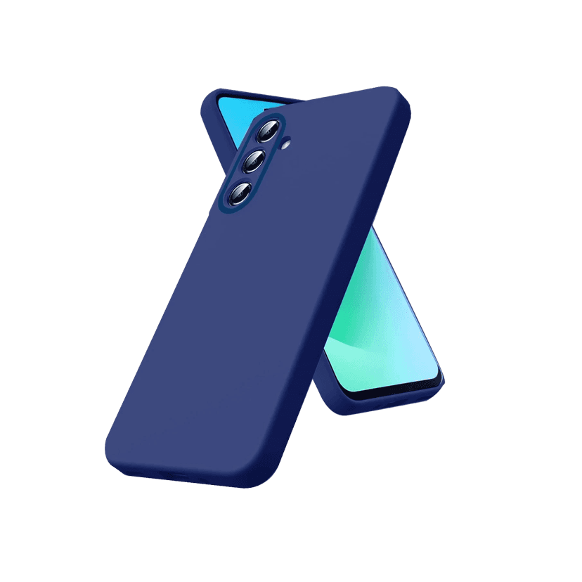 Newface Samsung Galaxy S26 FE Nano içi Kadife Silikon - Lacivert