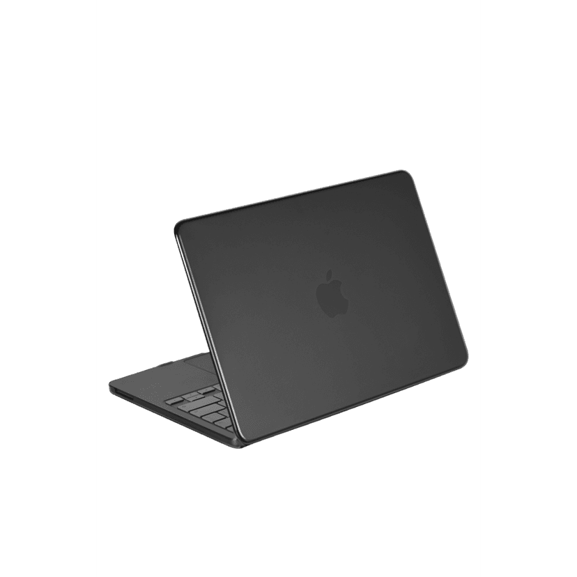 Newface Apple MacBook Neo Şeffaf Macbook Kapak - Siyah
